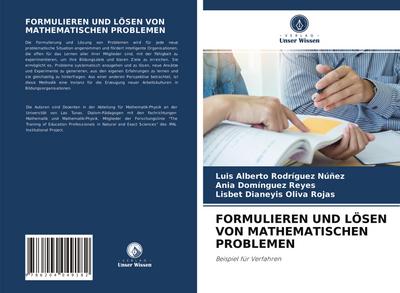 FORMULIEREN UND LÖSEN VON MATHEMATISCHEN PROBLEMEN