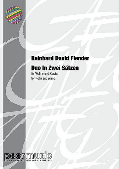 Dialog in zwei Sätzenfür Violine und Klavier