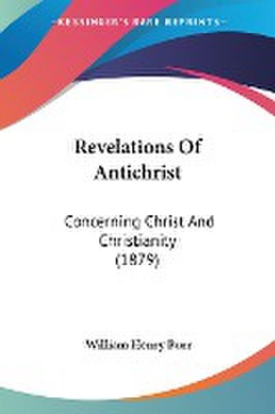 Revelations Of Antichrist