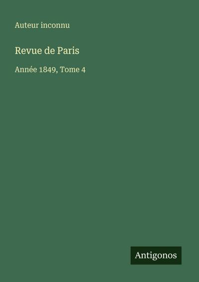 Revue de Paris