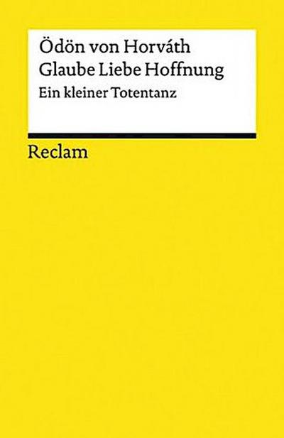 Glaube Liebe Hoffnung. Ein kleiner Totentanz