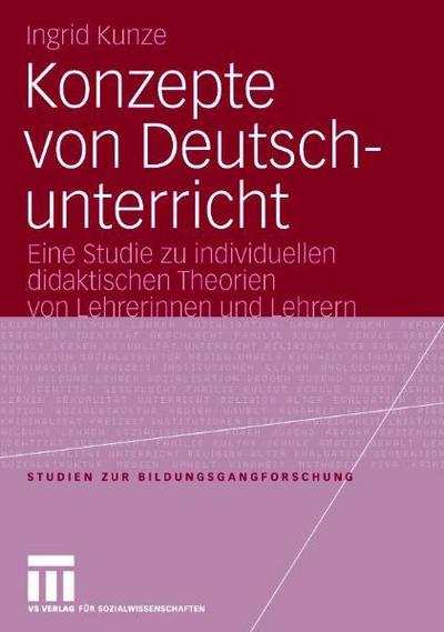 Konzepte von Deutschunterricht