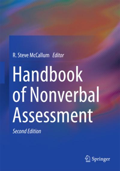 Handbook of Nonverbal Assessment