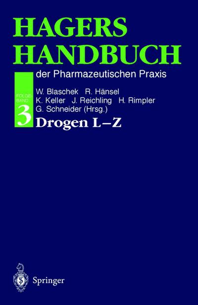 Hagers Handbuch der Pharmazeutischen Praxis