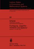 NTG/GI Gesellschaft für Informatik Nachrichtentechnische Gesellschaft. Fachtagung "Cognitive Verfahren und Systeme"
