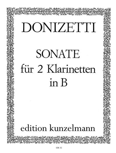 Sonatefür 2 Klarinetten