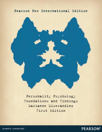 Personality Psychology: Pearson New International Edition PDF eBook