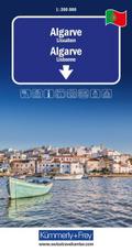 Kümmerly+Frey Regional-Strassenkarte Algarve 1:200.000
