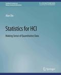 Statistics for HCI