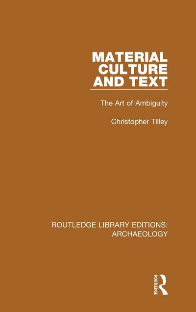 Material Culture and Text