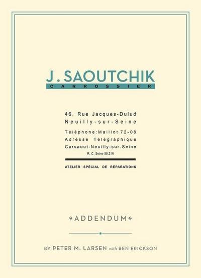 J. Saoutchik Carrossier