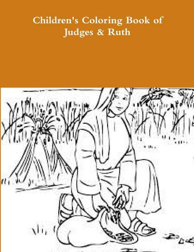 children’s Coloring Book of Judges & Ruth