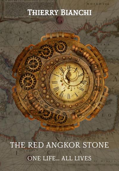 The red angkor stone
