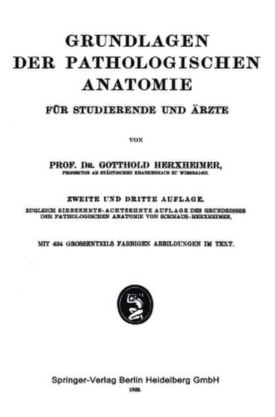Grundlagen der Pathologischen Anatomie