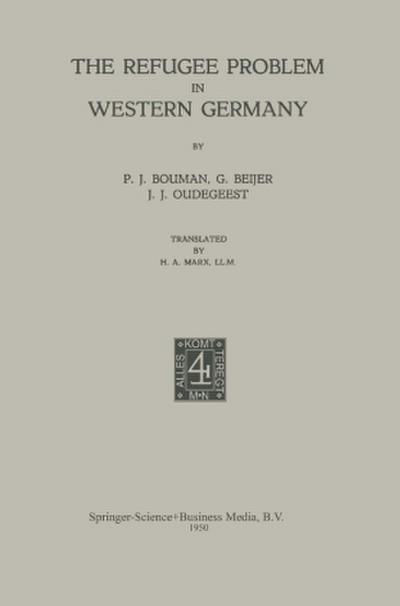 The Refugee Problem in Western Germany