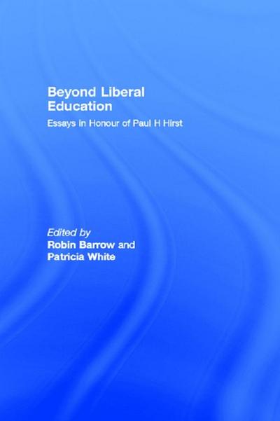 Beyond Liberal Education