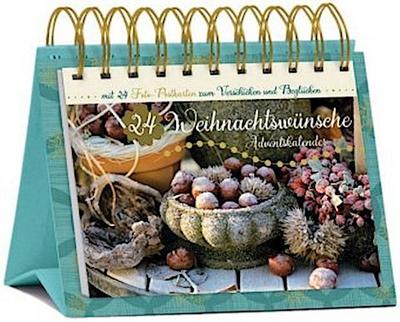 Tisch-Adventskalender "24 Weihnachtswünsche"