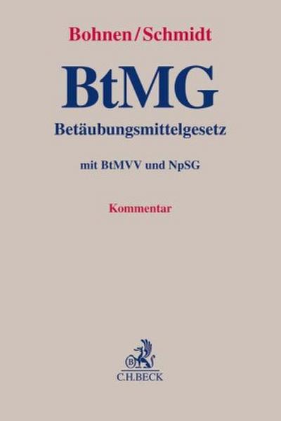 BtMG Betäubungsmittelgesetz