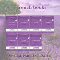 7 french books (books + audio-online)