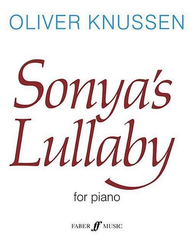 Sonya’s Lullaby