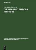 Die USA und Europa 1917–1945