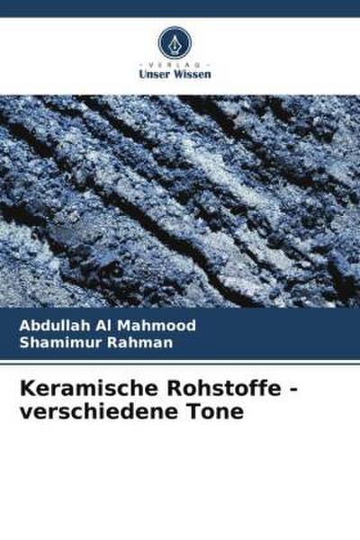 Keramische Rohstoffe - verschiedene Tone