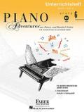Piano Adventures - Unterrichtsheft Stufe 6für Klavier (dt)
