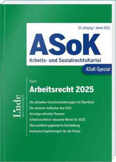 ASoK-Spezial Arbeitsrecht 2025