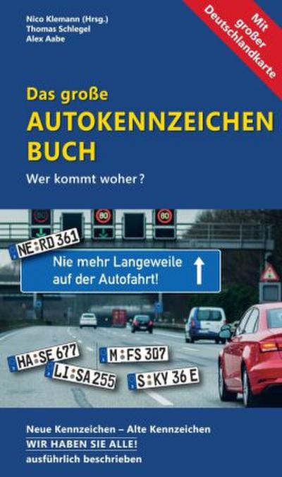 10er Pack: Das neue große Autokennzeichen Buch