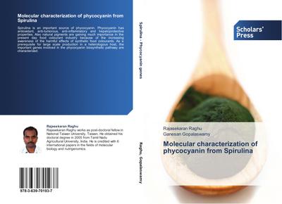 Molecular characterization of phycocyanin from Spirulina
