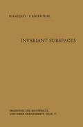 Invariant Subspaces
