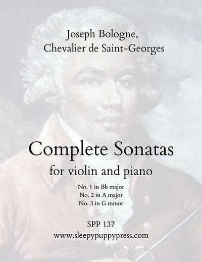 Complete Sonatas (Nos.1-3)for violin and piano
