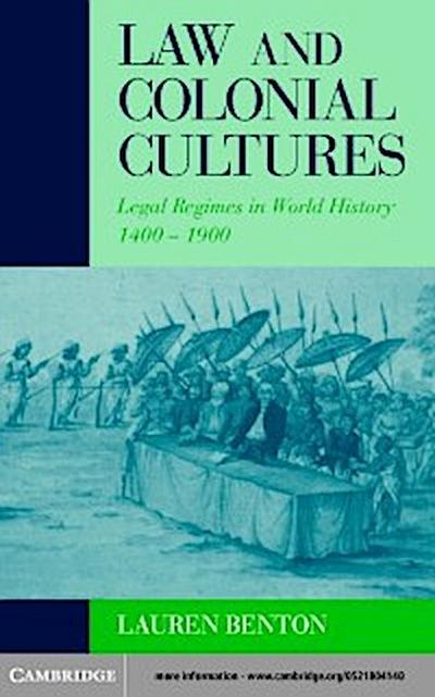 Law and Colonial Cultures