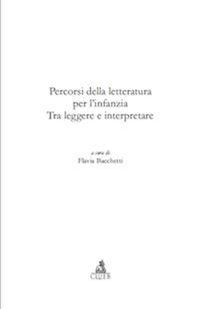 Percorsi della letteratura per l’infanzia