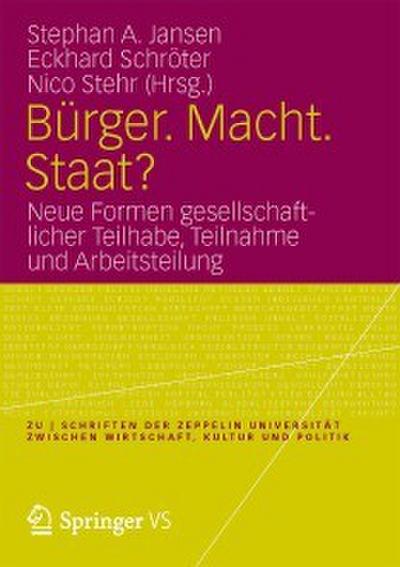 Bürger. Macht. Staat?