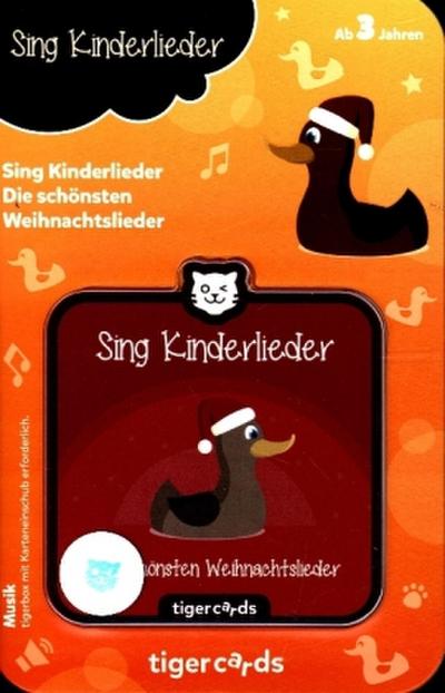 tigercard - Sing Kinderlieder - Die schönsten Weihnachtslieder