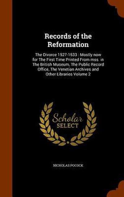 Records of the Reformation