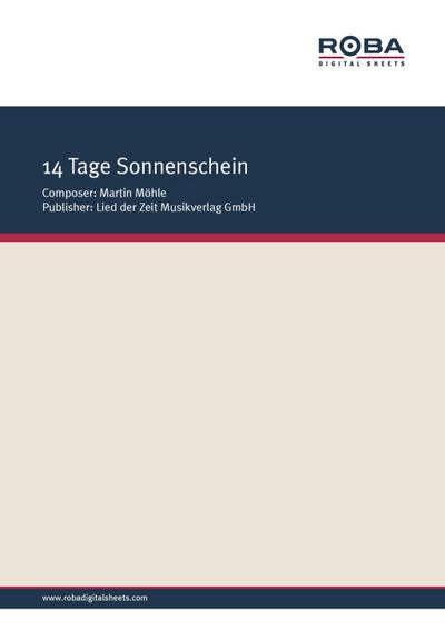 14 Tage Sonnenschein