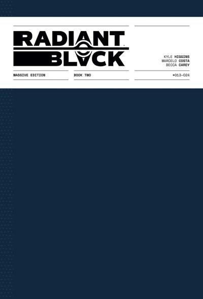 Radiant Black: Massive Edition Book Two