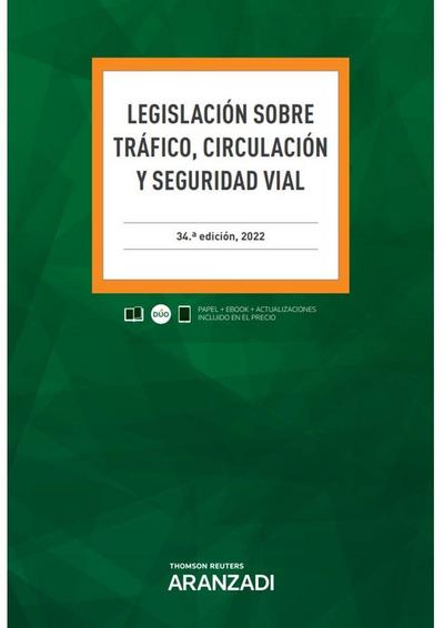 Legislación sobre tráfico, circulación y seguridad vial 2022