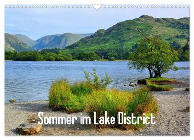 Sommer im Lake District (Wandkalender 2024 DIN A3 quer), CALVENDO Monatskalender