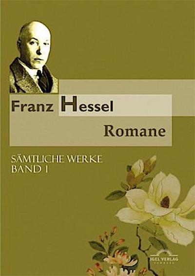 Franz Hessel: Romane