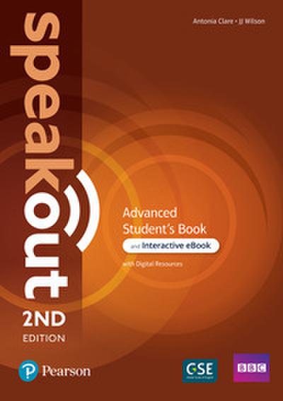Speakout 2ed Advanced Students Book & Interactive eBook with Digital Resources Access Code