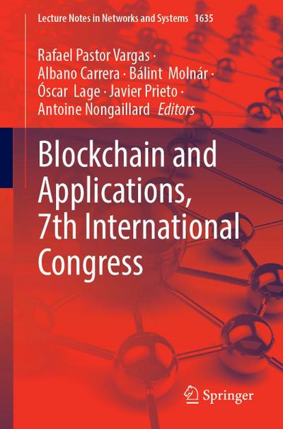 Blockchain and Applications, 7th International Congress