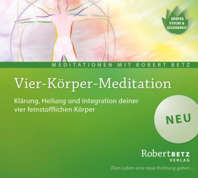 Vier-Körper-Meditation, 2 Audio-CDs, 2 Audio-CD