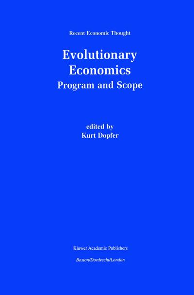 Evolutionary Economics: Program and Scope