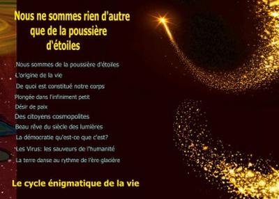 Nous ne sommes rien d’autre que de la pousiere d’étoiles
