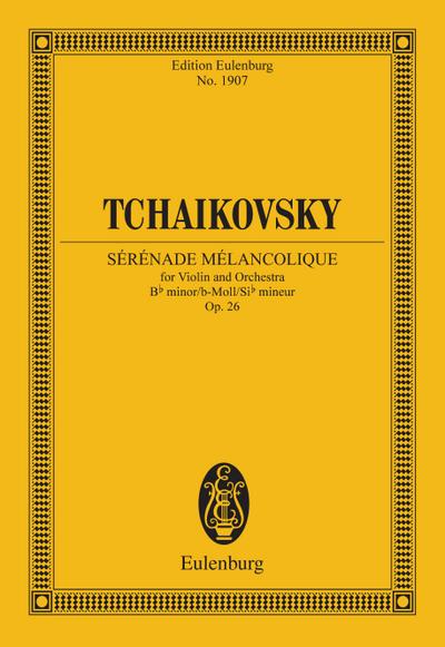 Sérénade mélancolique Bb minor