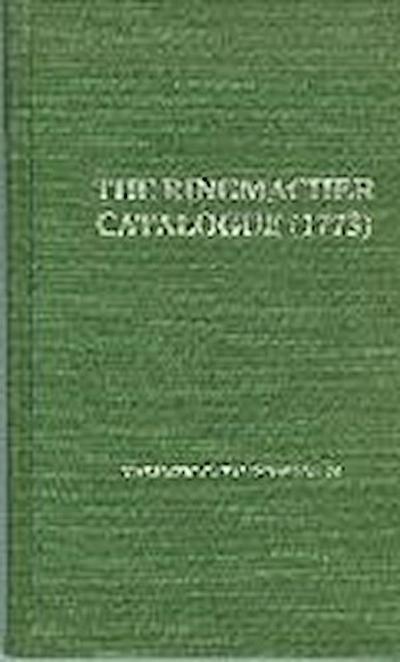 Ringmacher Catalogue (1773)