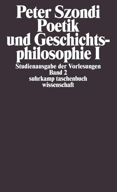 Studienausgabe der Vorlesungen in 5 Bänden. Tl.1